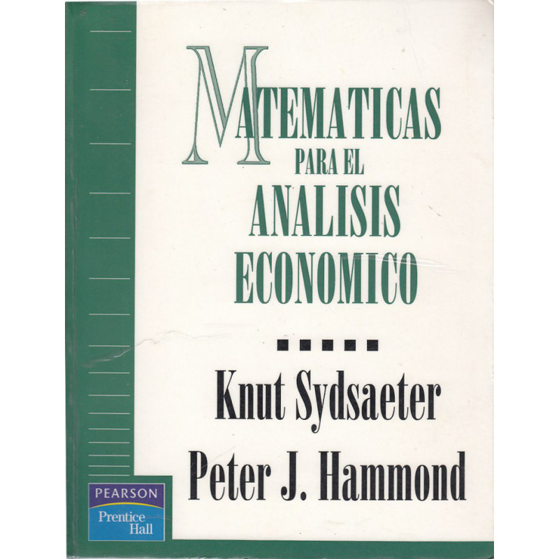 MATEMATICAS PARA EL ANÁLISIS ECONÓMICO