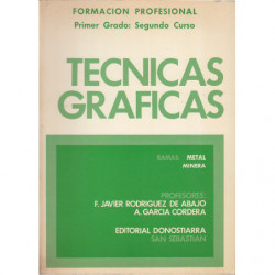 Formación Profesional Primer Grado: Segundo Curso TÉCNICAS GRÁFICAS. Ramas: Metal / Minera