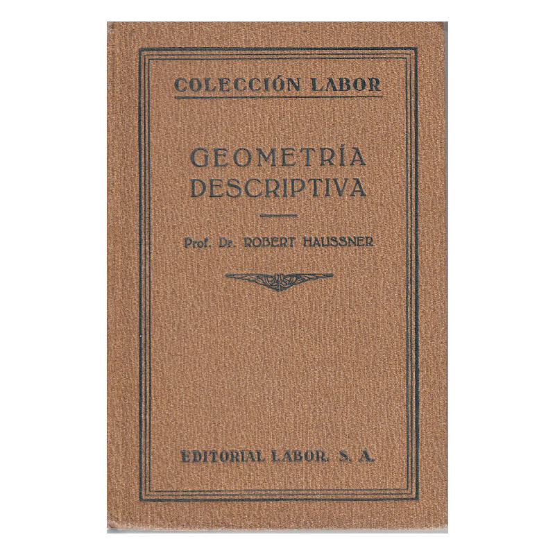 GEOMETRÍA DESCRIPTIVA