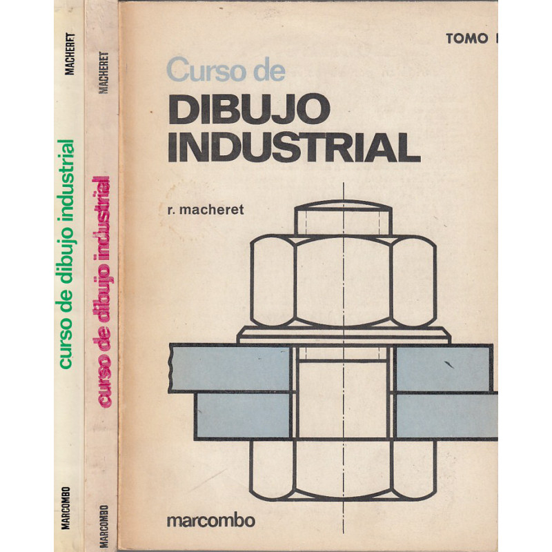 CURSO DE DIBUJO INDUSTRIAL 3 Tomos OBRA COMPLETA