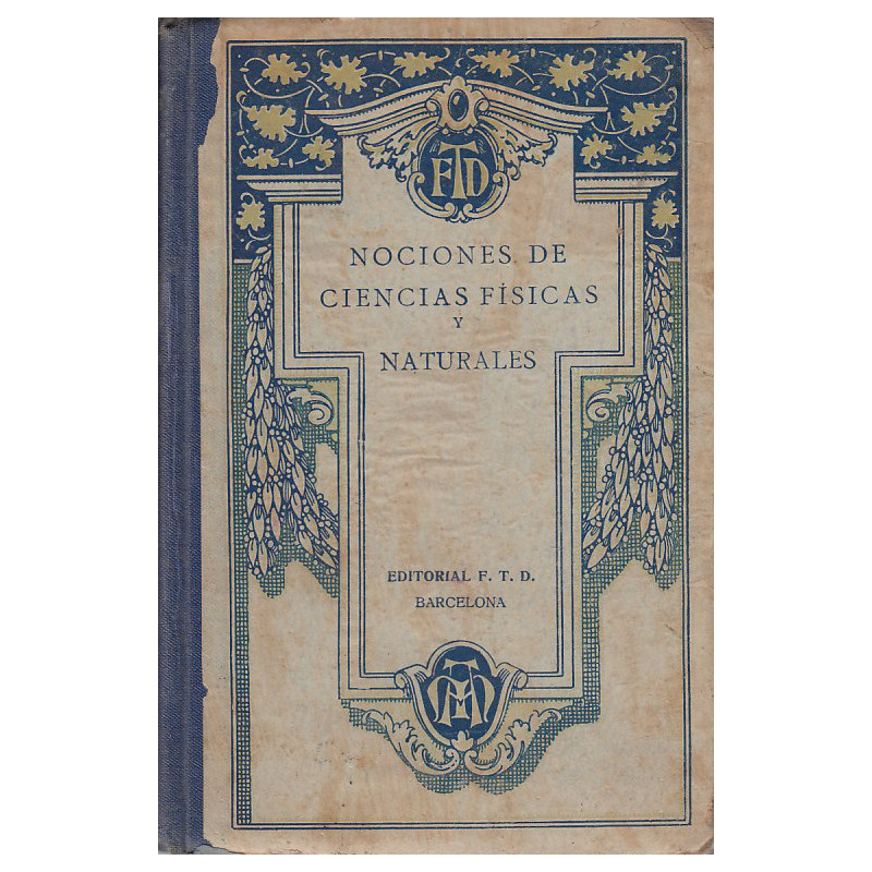NOCIONES DE CIENCIAS FÍSICAS Y NATURALES