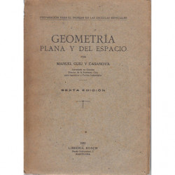GEOMETRÍA PLANA Y DEL ESPACIO