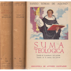 SUMA TEOLÓGICA 3 Vols., Los Tomos VIII, IX y X (2.2 q.47-79, 2.2 q.80-140, 2.2 q.141-189)