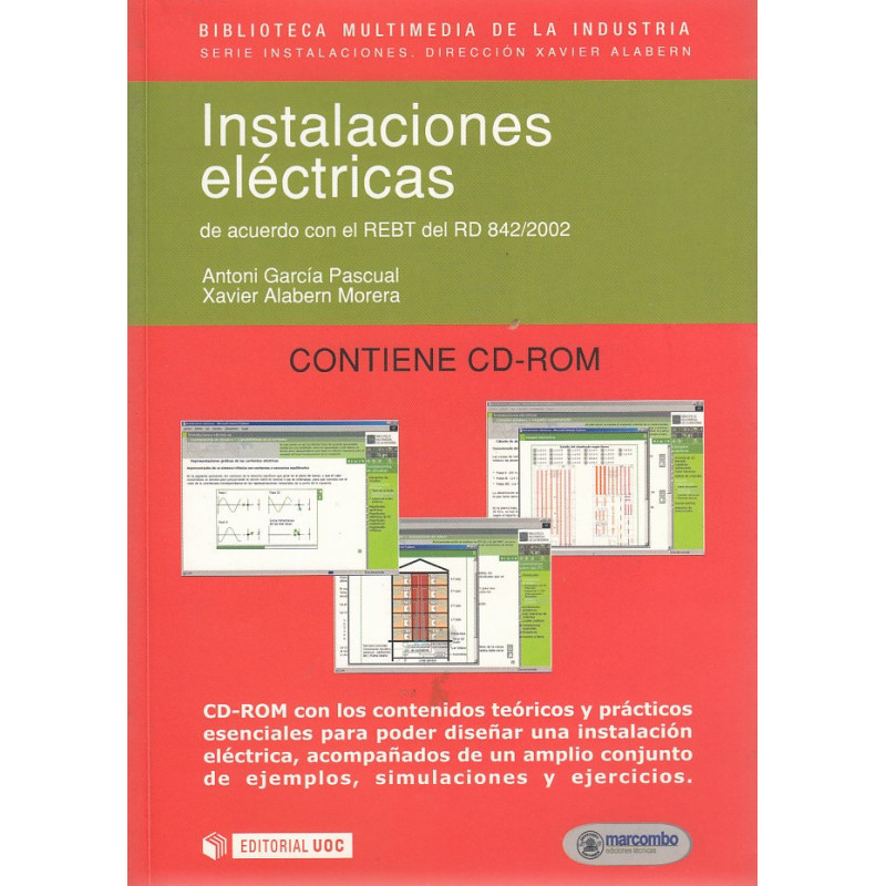 INSTALACIONES ELÉCTRICAS de acuerdo con el REBT del 842/2002