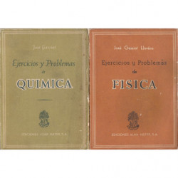 EJERCICIOS DE FÍSICA / EJERCICIOS DE QÍMICA. 2 Obras del mismo AUTOR