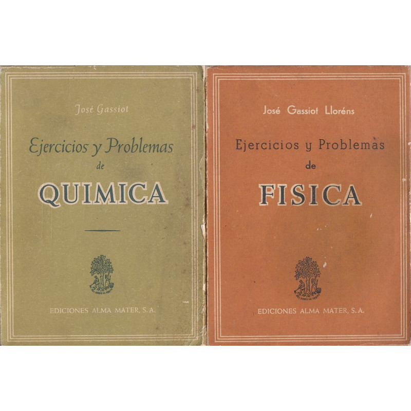 EJERCICIOS DE FÍSICA / EJERCICIOS DE QÍMICA. 2 Obras del mismo AUTOR