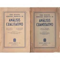 COMO RESOLVER PROBLEMAS NUMÉRICOS EN ANÁLISIS CUNTITATIVO / COMO RESOLVER PROBLEMAS NUMÉRICOS EN ANÁLISIS CUALITATIVO 2 Obras QU
