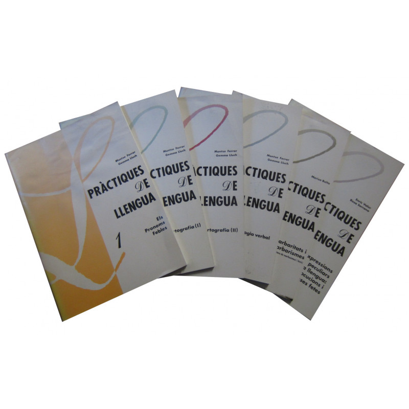 PRÀCTIQUES DE LLENGUA. Cuaderns del 1 al 6