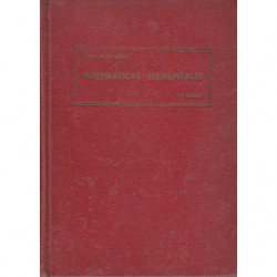 MATEMÁTICAS ELEMENTALES Primer Curso