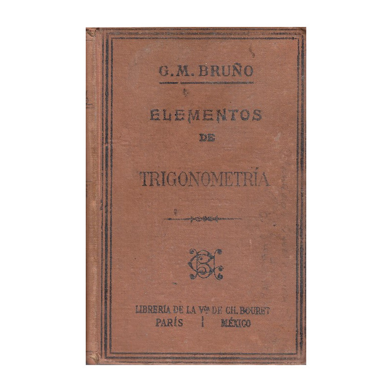 ELEMENTOS DE TRIGONOMETRÍA