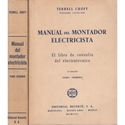 MANUAL DEL MONTADOR ELECTRICISTA 2 Tomos OBRA COMPLETA