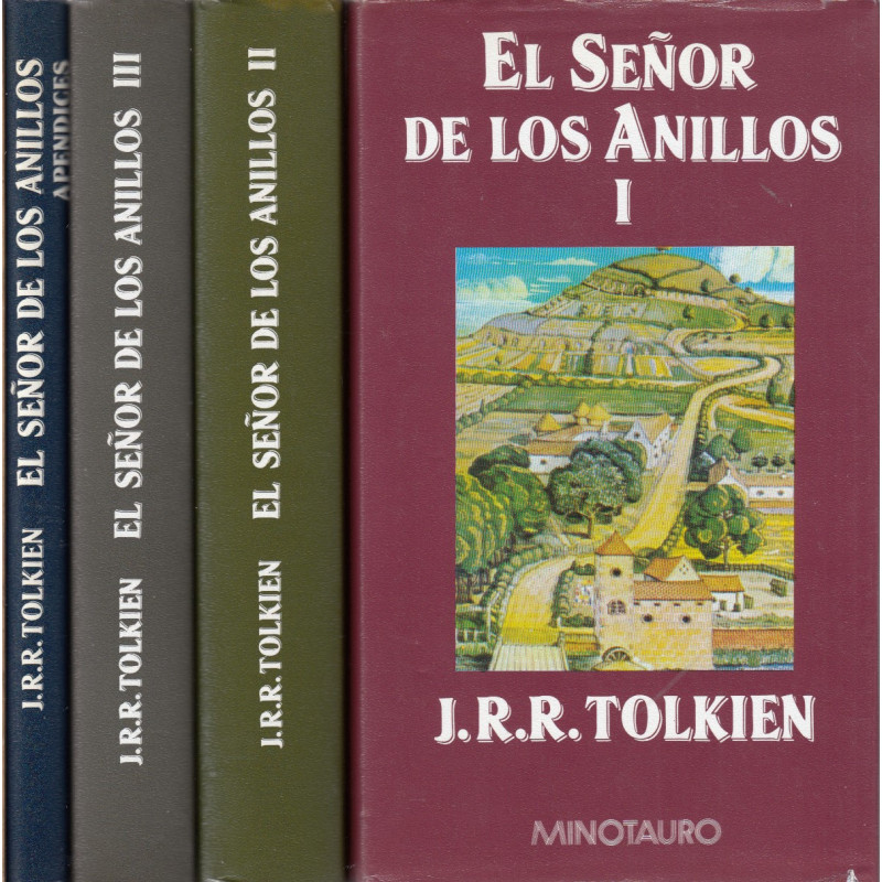EL SEÑOR DE LOS ANILLOS Tomos I,II,III y Apéndices (OBRA COMPLETA)