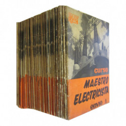 CURSO MAEATRO ELECTRICISTA 36 Vols. + Guia del Alumno e Índice del Curso OBRA COMPLETA