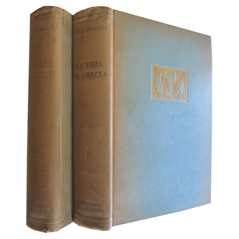 LA VIDA DE GRECIA Tomos I y II OBRA COMPLETA