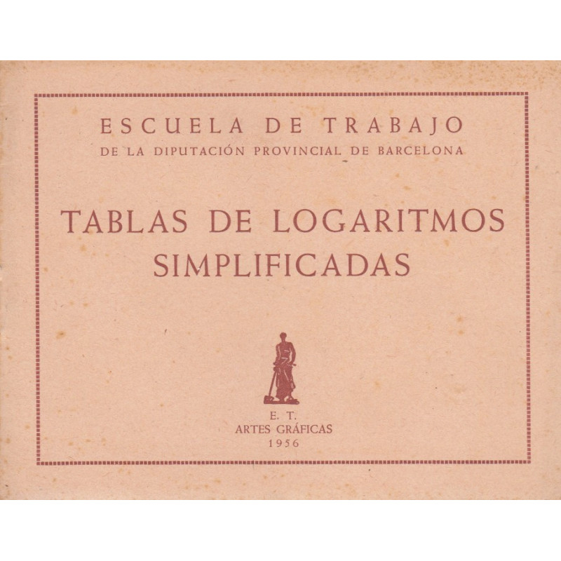 TABLAS DE LOGARITMOS SIMPLIFICADAS