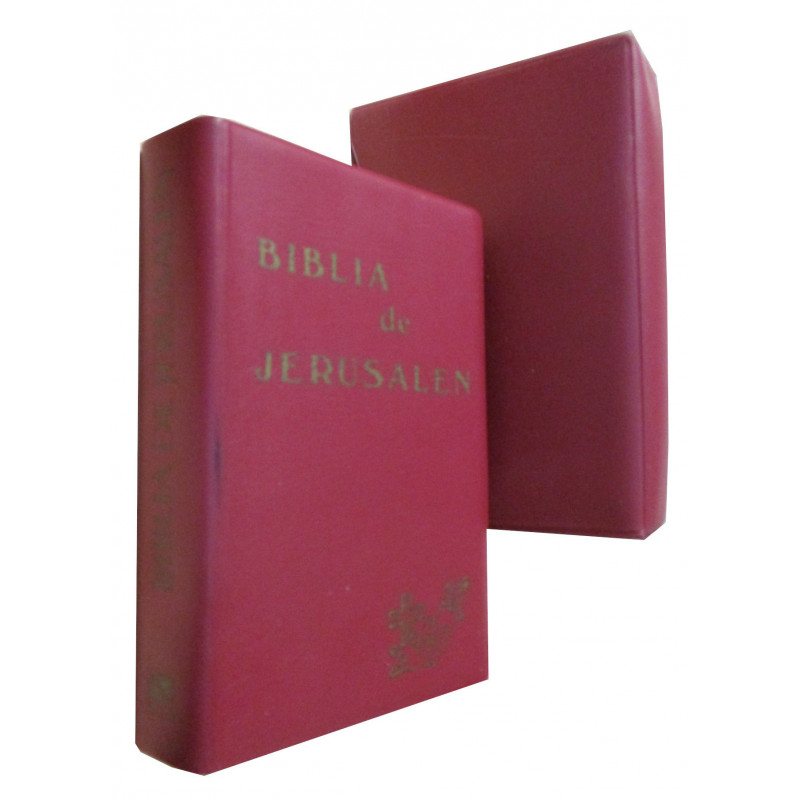 BIBLIA DE JERUSALEN. Nueva Edición Totalmente Revisada y Aumentada. EDICIÓN POPULAR BOLSILLO