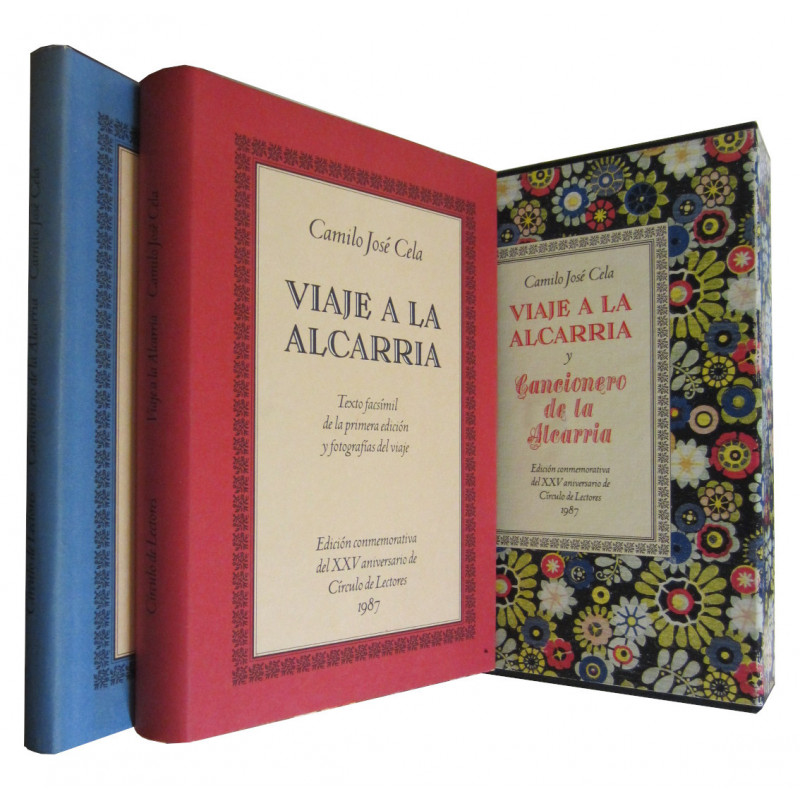 VIAJE A LA ALCARRIA y CANCIONERO DE LA ALCARRIA. Edición Conmemorativa del XXV Aniversario de Círculo de Lectores