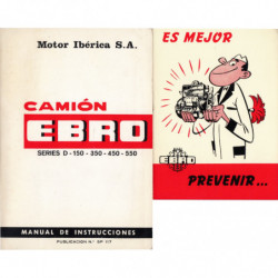 CAMIÓN EBRO Series D - 150 - 350 - 450 - 550