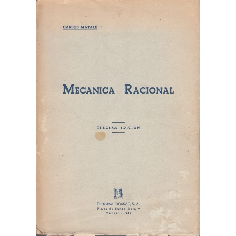 MECÁNICA RACIONAL
