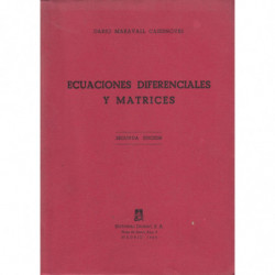 ECUACIONES DEFERENCIALES Y MATRICES