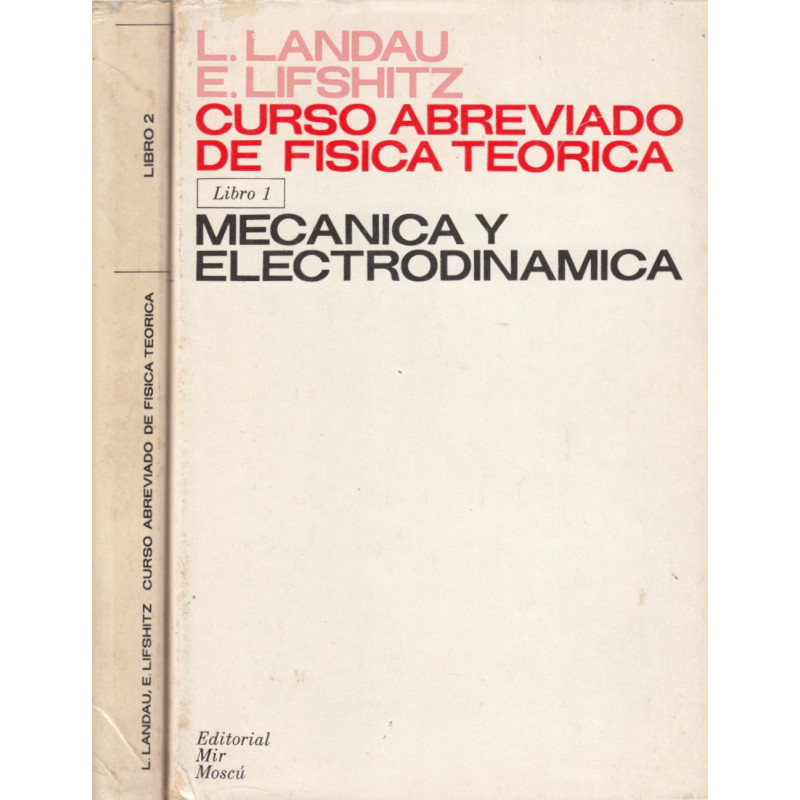 CURSO ABREVIADO DE FÍSICA TEÓRICA 2 Tomos OBRA COMPLETA