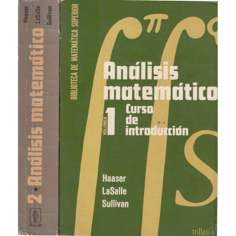 ANÁLISIS MATEMATICO 2 Tomos OBRA COMPLETA