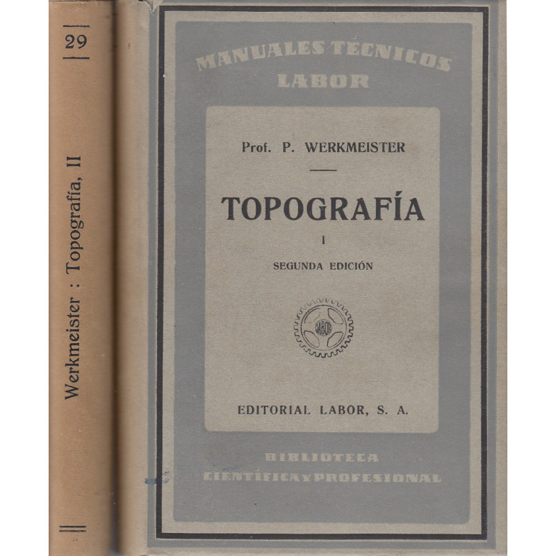 TOPOGRAFÍA 2 Tomos OBRA COMPLETA