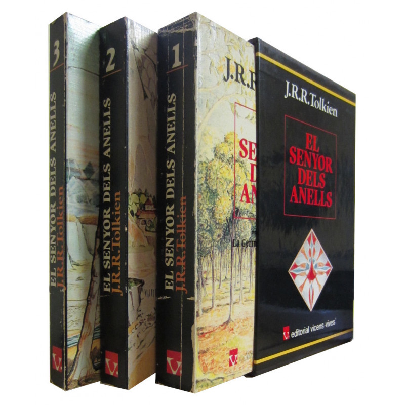 EL SENYOR DELS ANELLS. 3 Tomos con Estuche OBRA COMPLETA