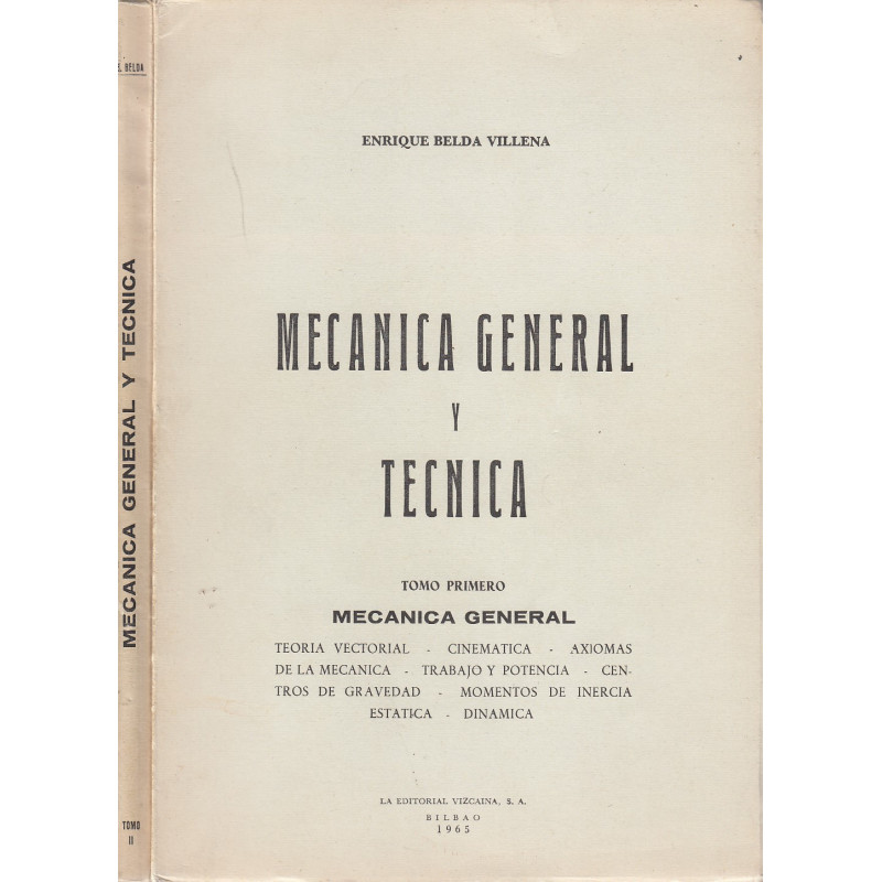 COMPENDIO DE MECÁNICA 2 Tomos OBRA COMPLETA