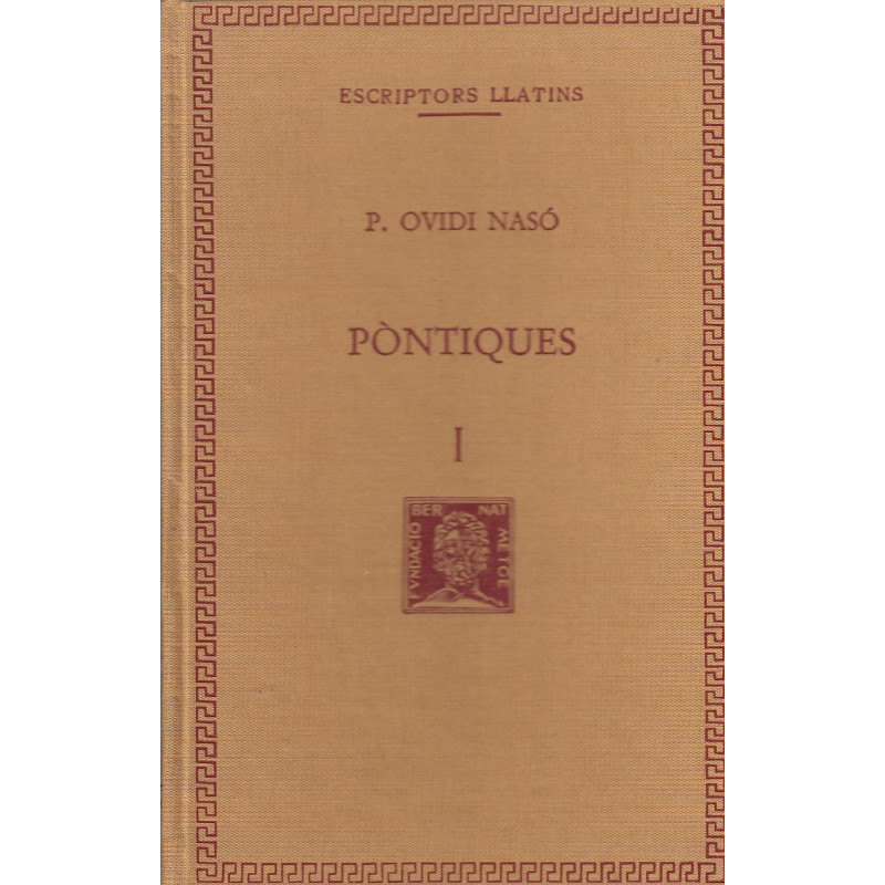 PÒNTIQUES I (Vol. I Llibres I i III)