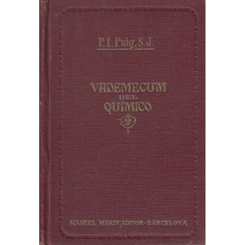 VADEMÉCUM DEL QUÍMICO Resumen del -Curso General De Química-