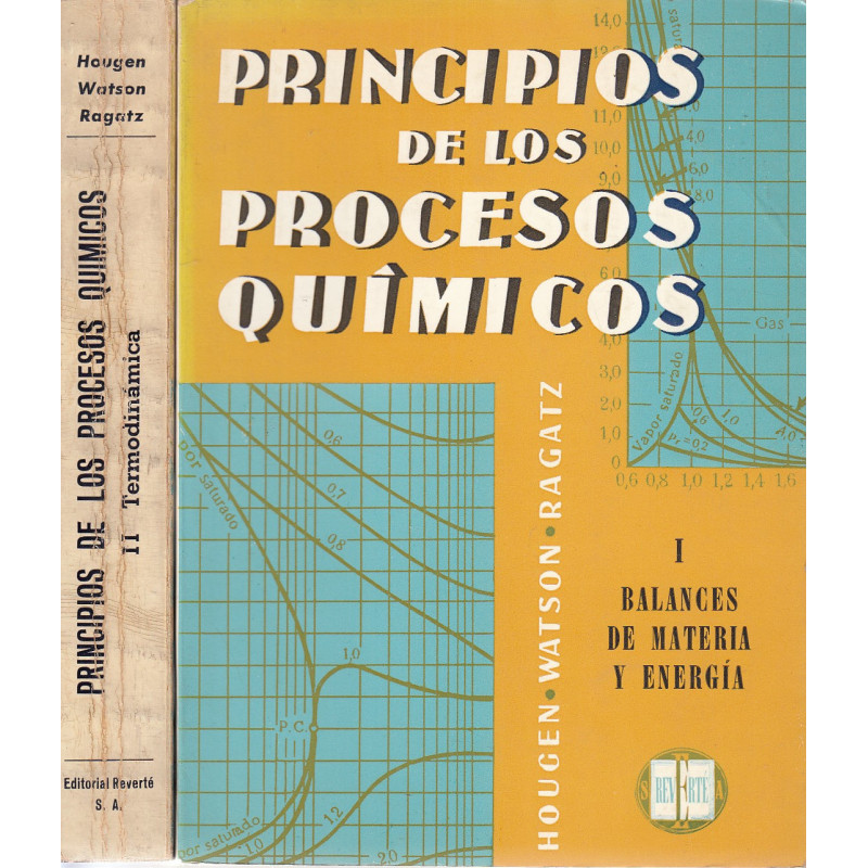 PRINCIPIOS DE LOS PROCESOS QUÍMICOS 2 Tomos OBRA COMPLETA