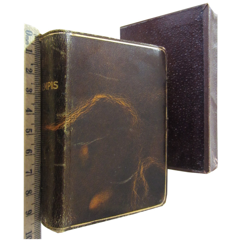 IMITACIÓN DE CRISTO. Traducido por Luis de Granada. Seguida de la Santa Misa y otras Oraciones. MINIATURA DE BOLSILLO