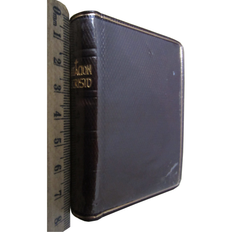 LA IMITACIÓN DE CRISTO. Traducido por Nieremberg, Sj. Contiene además La Santa Misa y Otras Devociones (Miniatura de Bolsillo 8x