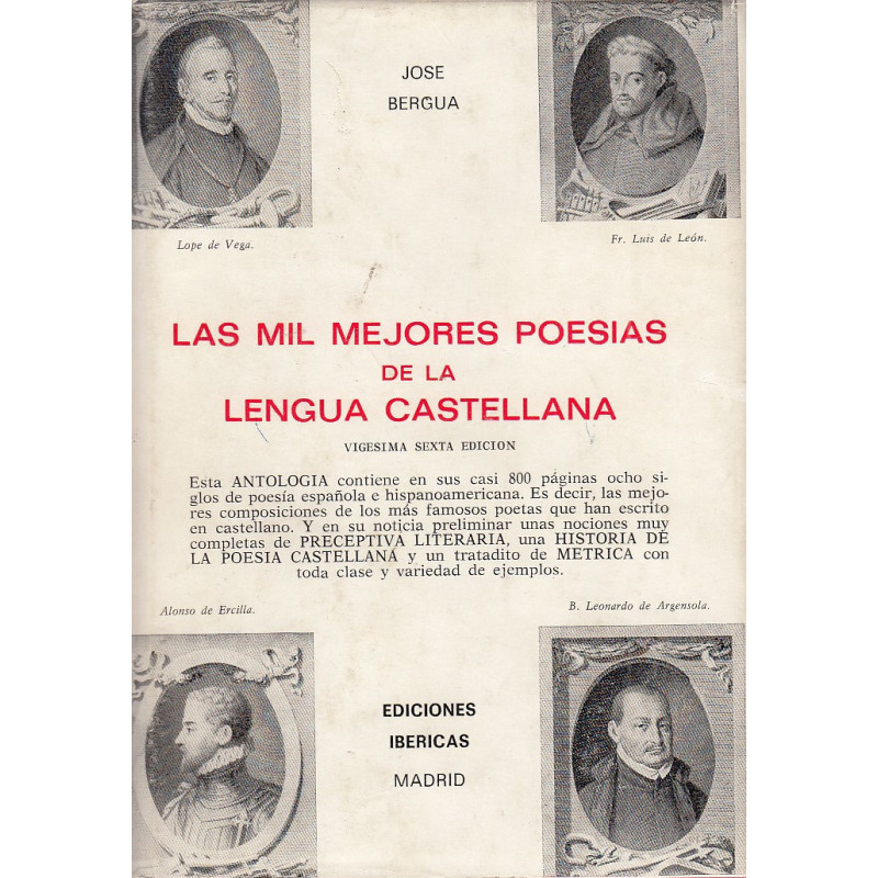 LAS MIL MEJORES POESíAS DE LA LENGUA CASTELLANA