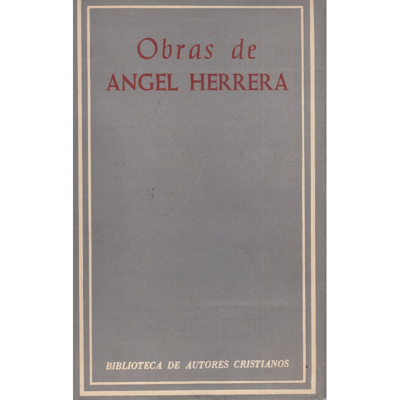 OBRAS DE ANGEL HERRERA