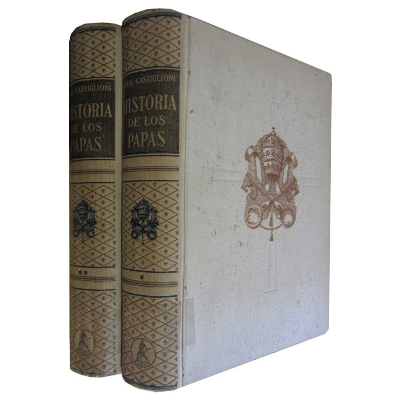 HISTORIA DE LOS PAPAS 2 Tomos OBRA COMPLETA