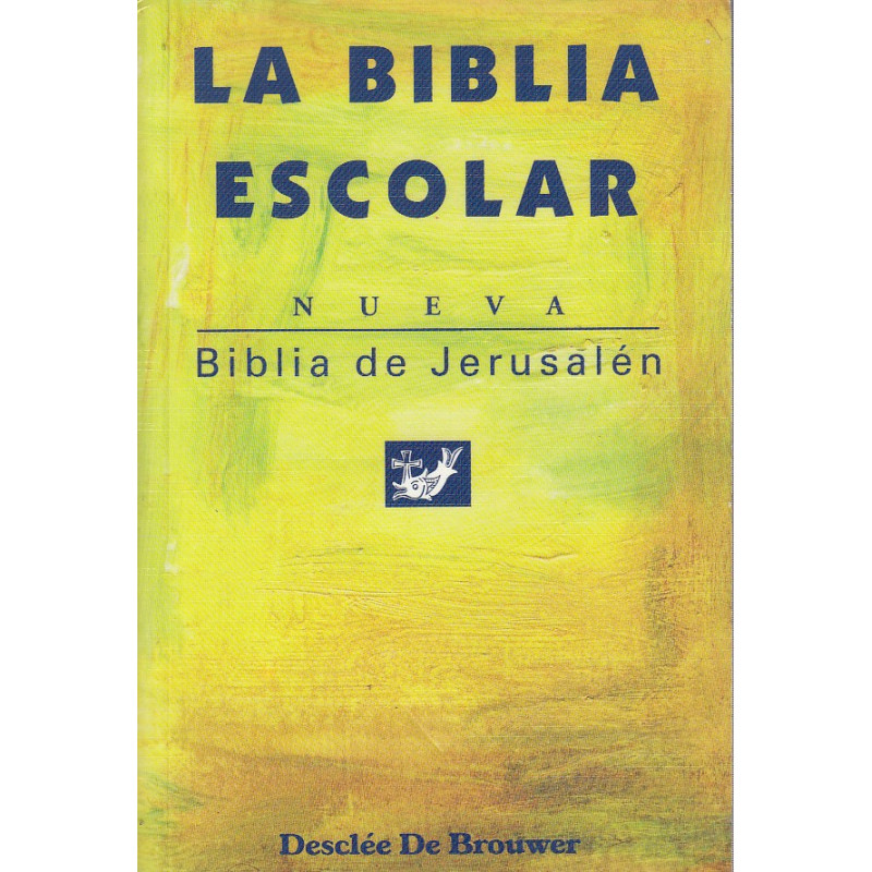 BIBLIA ESCOLAR. NUEVA BIBLIA DE JERUSALÉN (Edición de Bolsillo)