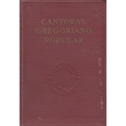 CANTORAL GREGORIANO POPULAR para las Funciones Religiosas Usuales