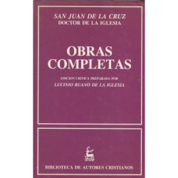 OBRAS COMPLETAS DE SAN JUAN DE LA CRUZ Dr. De la IGLESIA