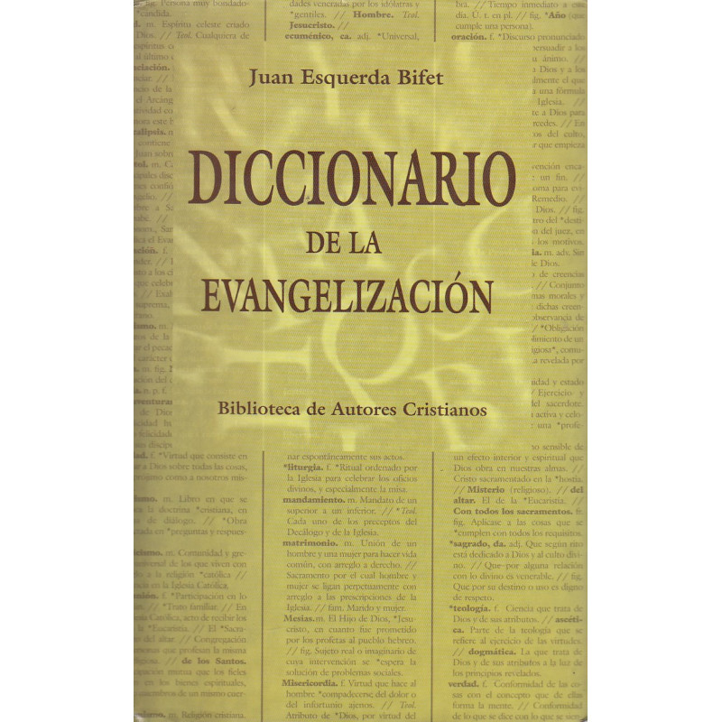DICCIONARIO DE LA EVANGELIZACIÓN