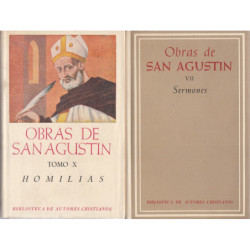 OBRAS DE SAN AGUSTÍN Tomos VII. SERMONES y X. HOMILIAS