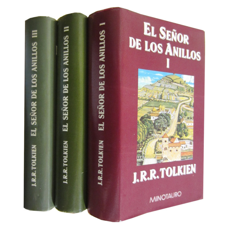 EL SEÑOR DE LOS ANILLOS y LOS APENDICES 3 Tomos OBRA COMPLETA