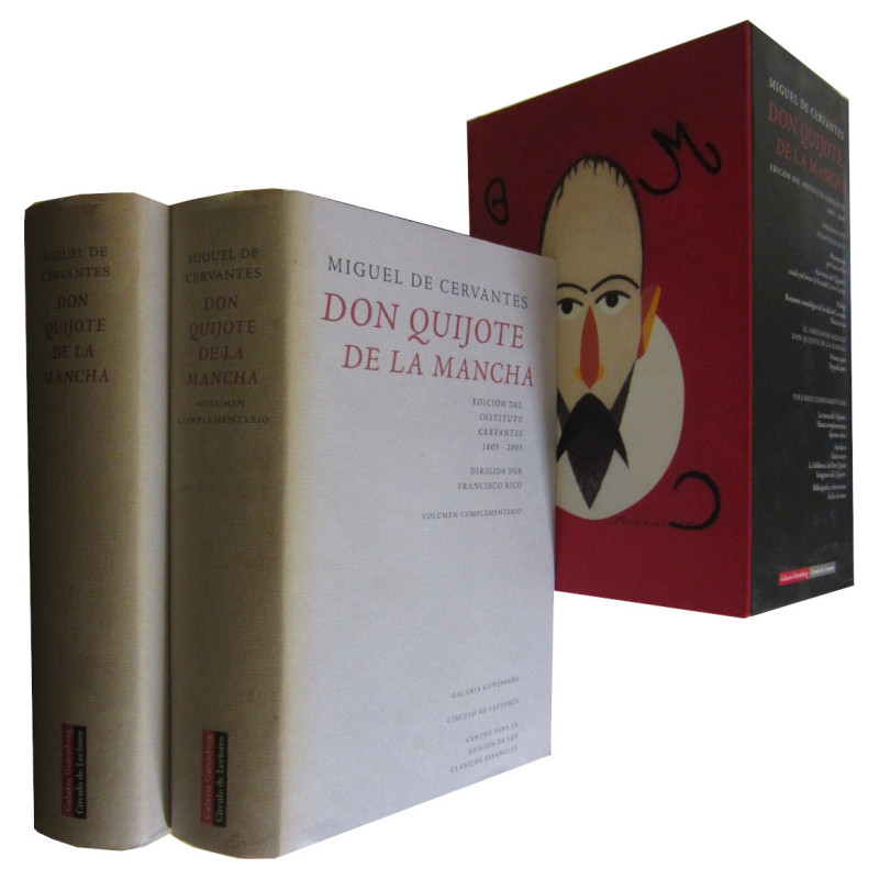 DON QUIJOTE DE LA MANCHA 2 Tomos COMPLETO