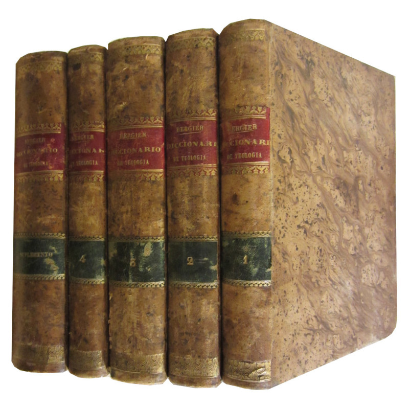 DICCIONARIO DE TEOLOGÍA 4 Tomos de la A a la Z más un Tomo Suplemento OBRA COMPLETA