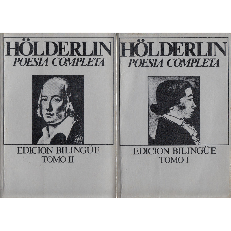 POESÍA COMPLETA 2 Vols. OBRA COMPLETA en Edición BILINGÜE Alemán-Español