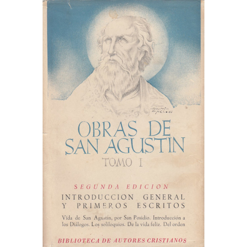OBRAS DE SAN AGUSTÍN Tomo I EDICION BILINGÜE