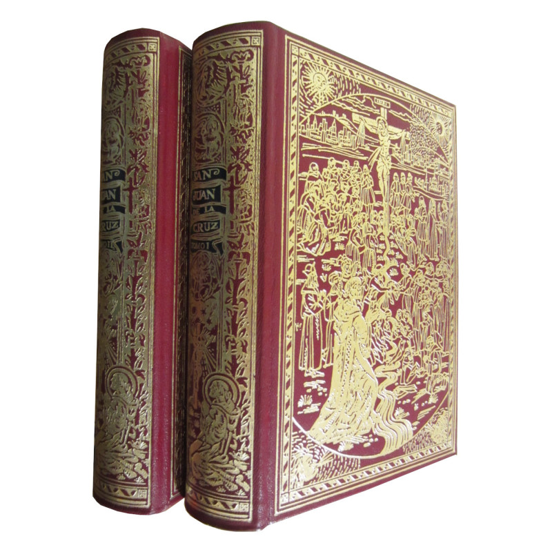 OBRAS ESPIRITUALES DE SAN JUAN DE LA CRUZ 2 Tomos OBRA COMPLETA Edición Facsimilar de la edición de 1630