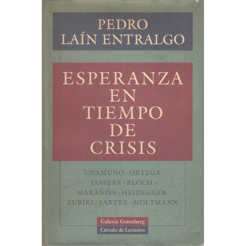 ESPERANZA EN TIEMPO DE CRISIS