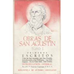 OBRAS DE SAN AGUSLTIN (Edición Bilingüe) Tomo I: PRIMEROS ESCRITOS